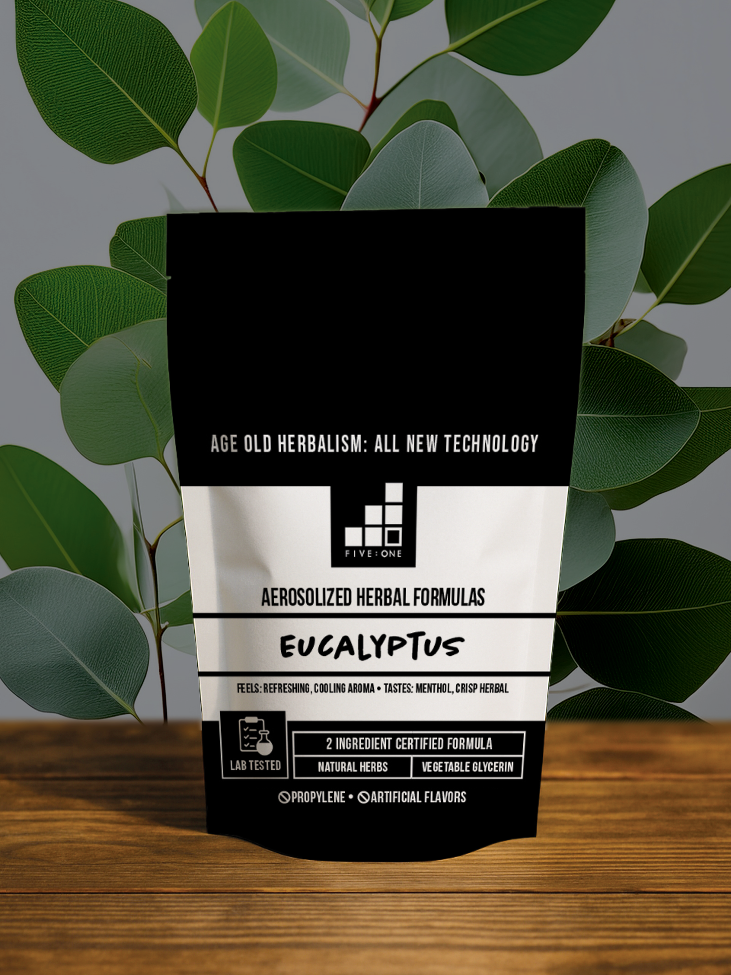 Aerosolized Herbal Formula Pods