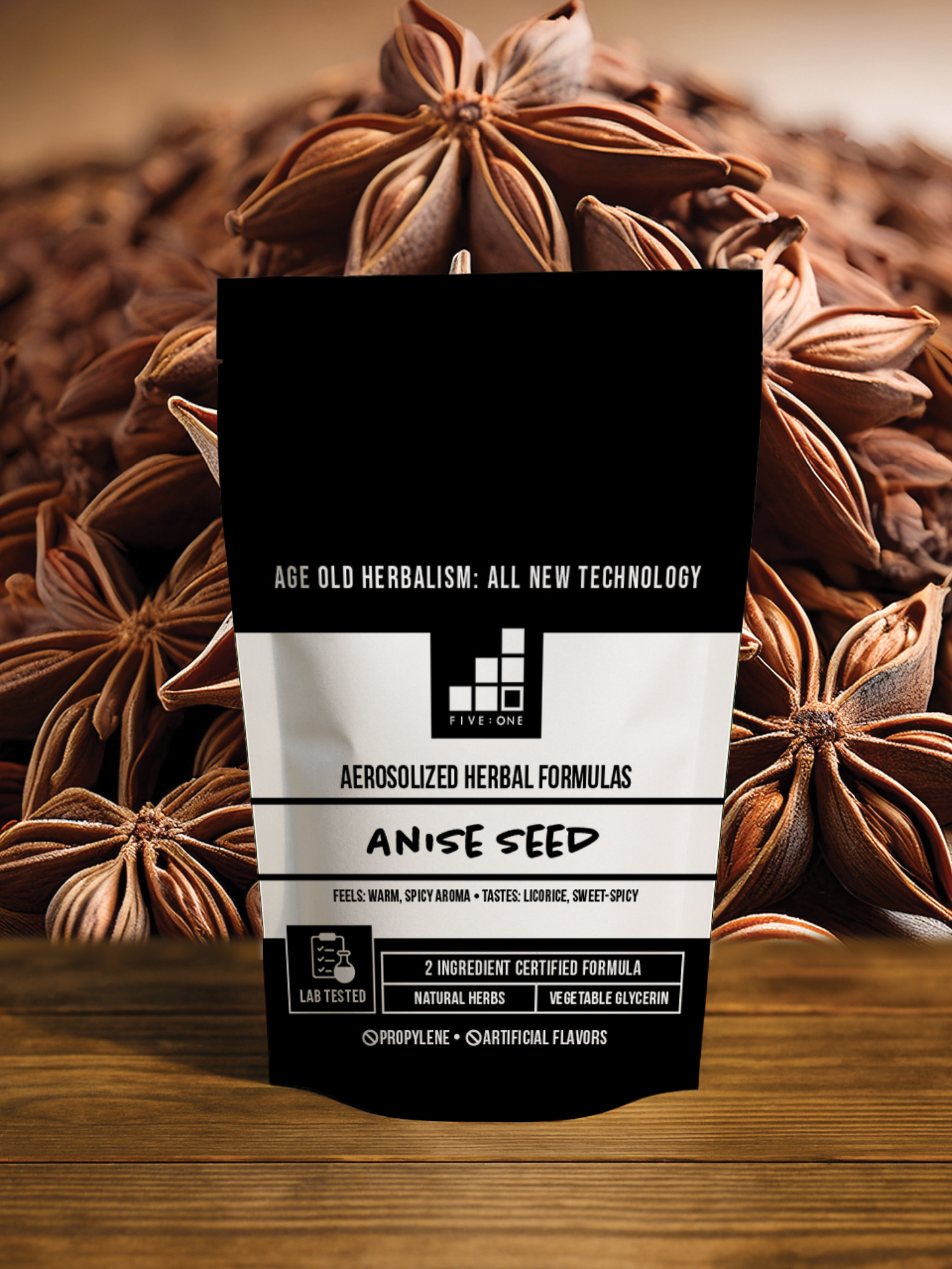 Aerosolized Herbal Formula Pods