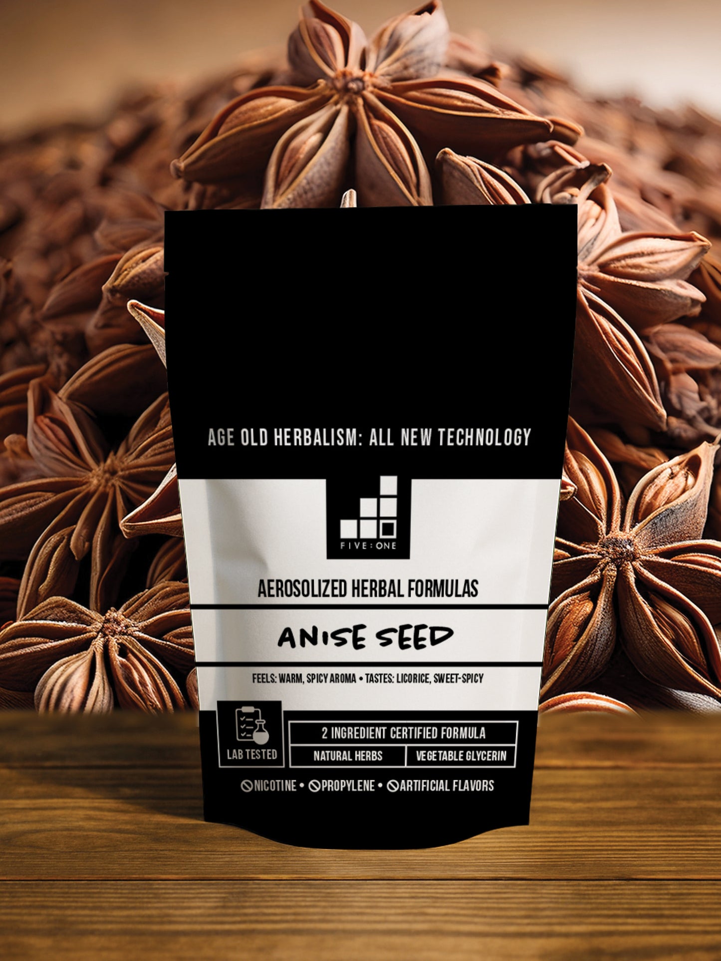 Aerosolized Herbal Formula Pods