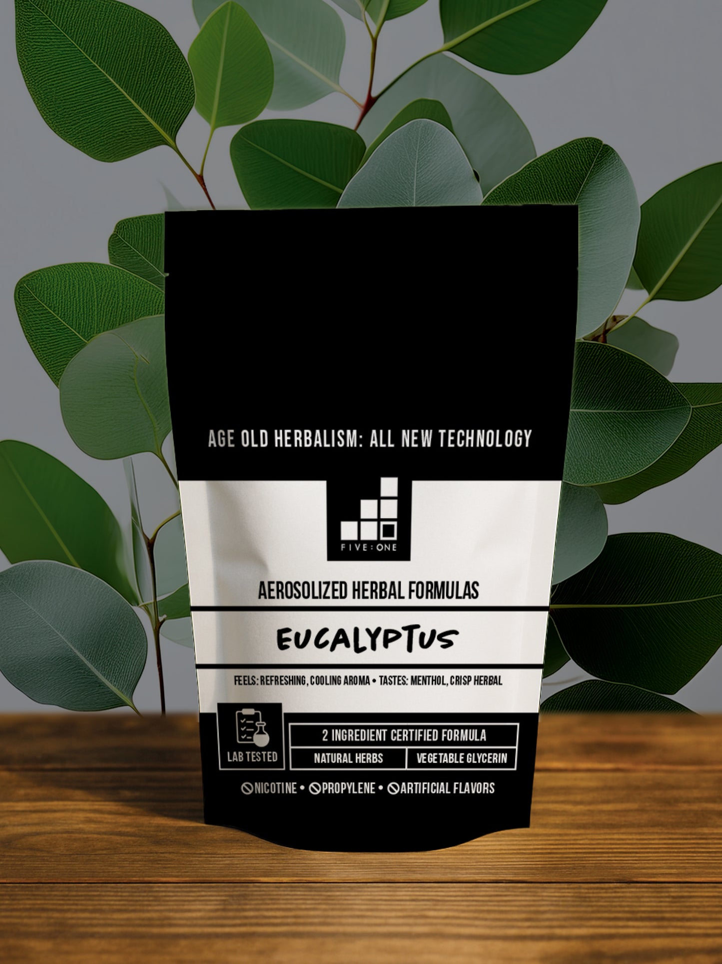 Aerosolized Herbal Formula Pods