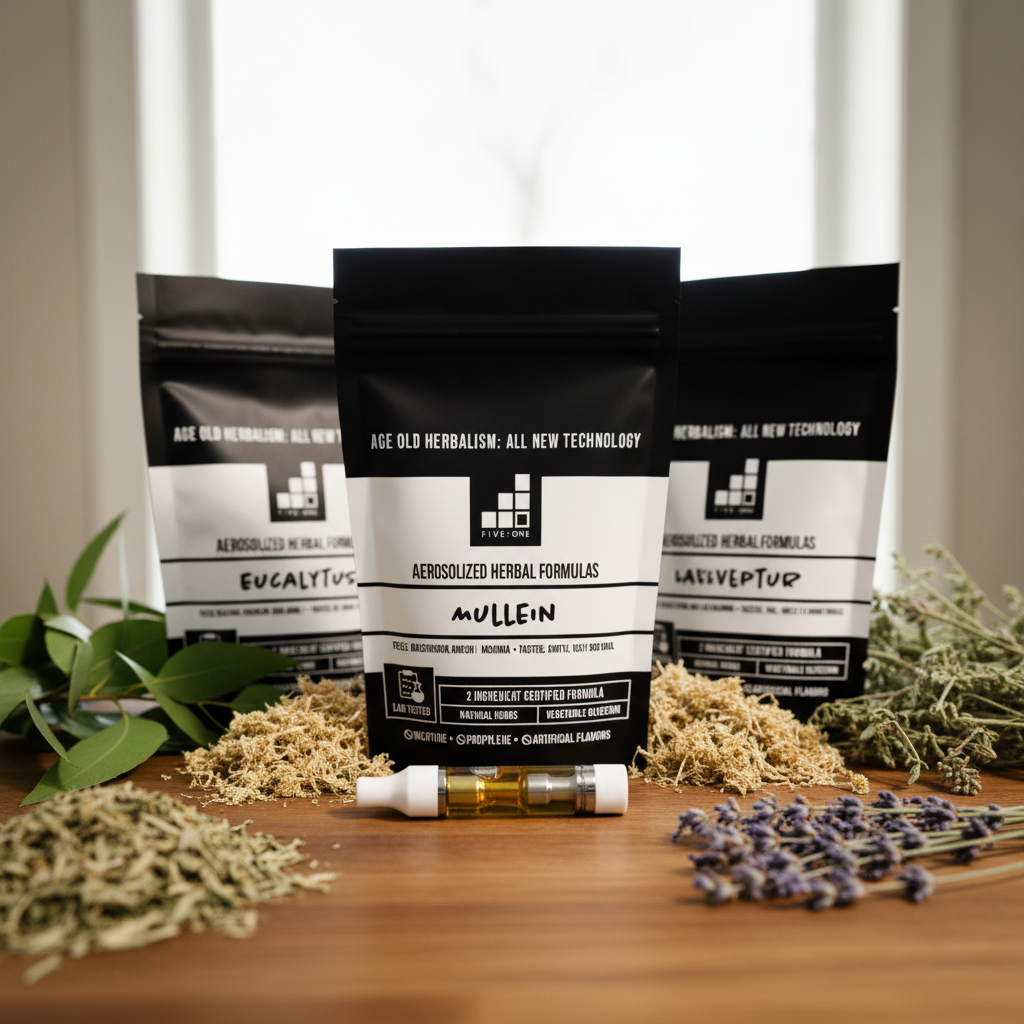 Aerosolized Herbal Formula Pods